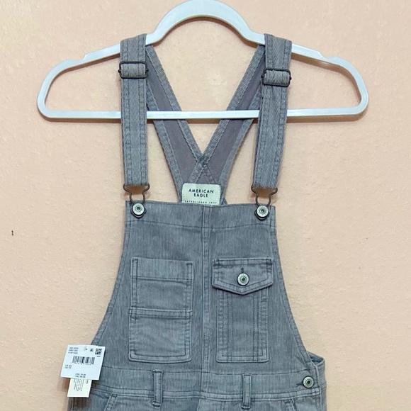 American Eagle Stovepipe Corduroy Overall - Picture 4 of 8